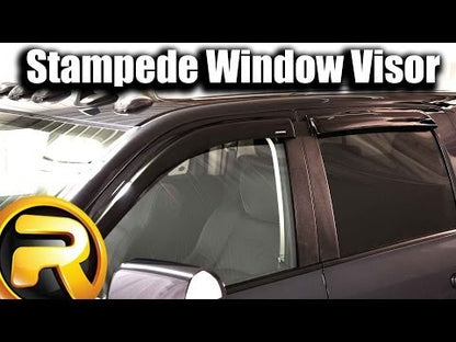 Tape-Onz Sidewind Deflector Smoke 2 pc. for 1997-2004 Dodge Dakota Standard Cab Stampede