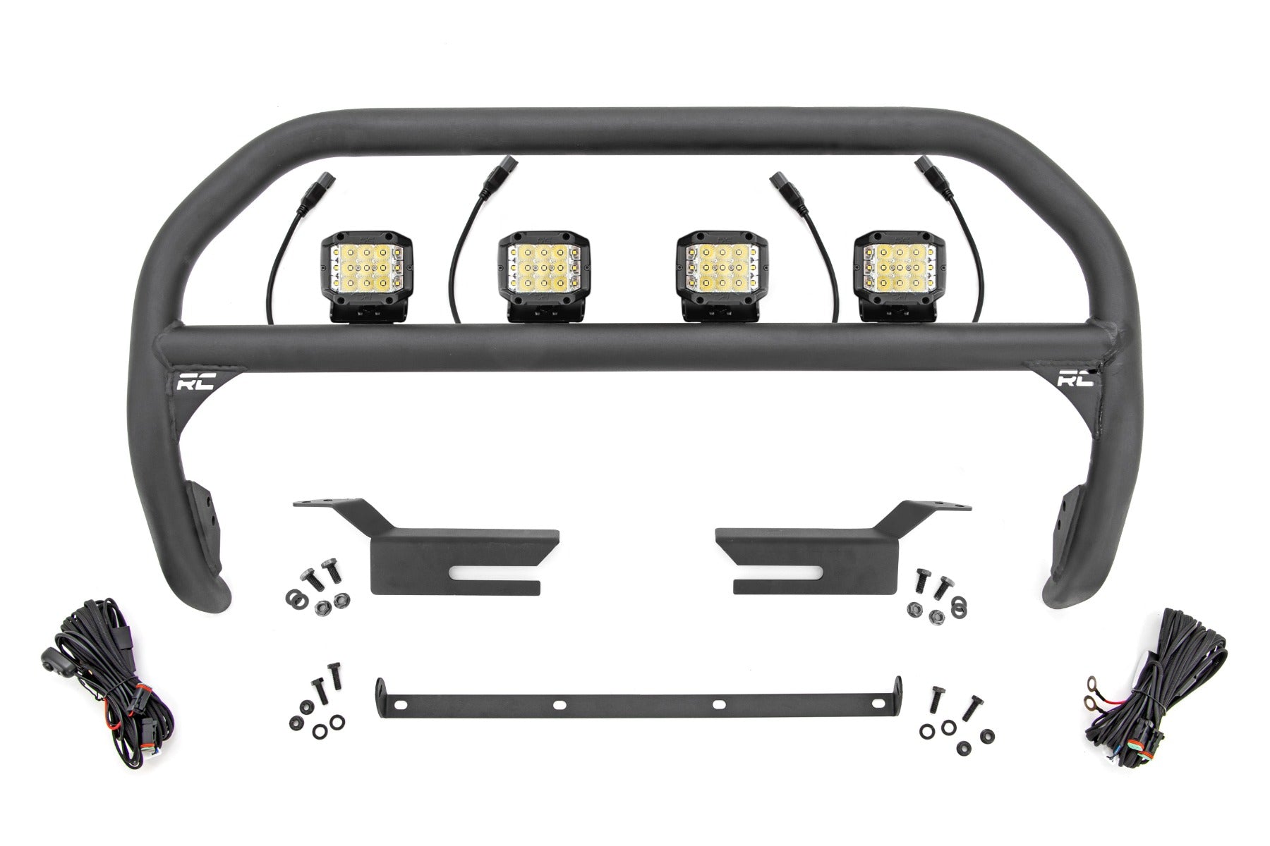 Nudge Bar | 3 Inch Wide Angle Led (x4) | Ford Bronco 4WD (2021-2026)