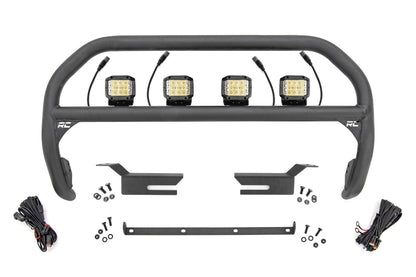 Nudge Bar | 3 Inch Wide Angle Led (x4) | Ford Bronco 4WD (2021-2026)
