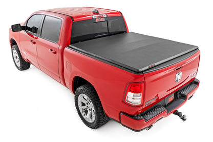 Soft Tri-Fold Bed Cover | 5'7" Bed | Ram 1500 (19-26)/1500 TRX (21-24) 