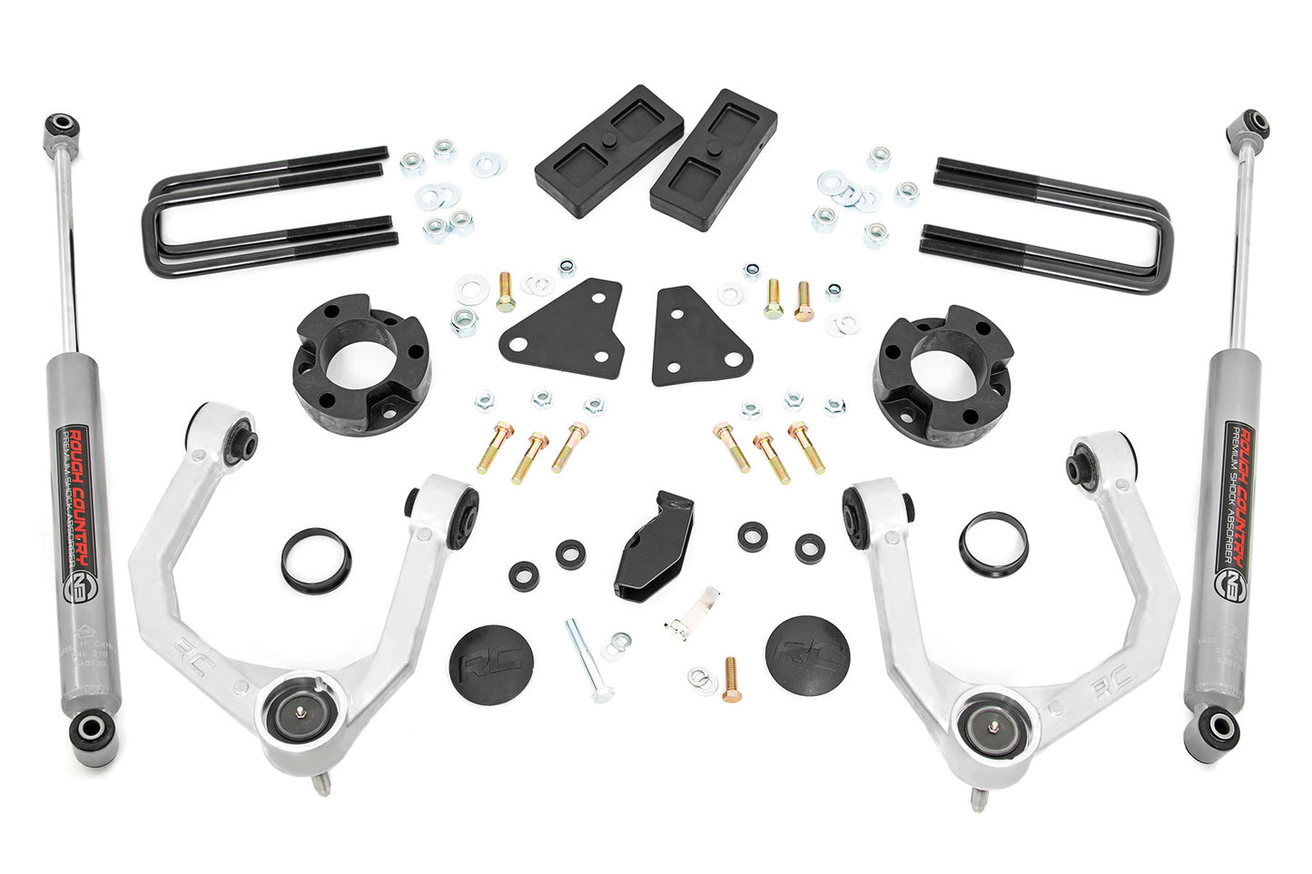 3.5 Inch Lift Kit | Ford Ranger 4WD (2019-2023)