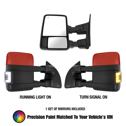 Ford F150 (2007-2014) Tow Mirrors - 2008 Style