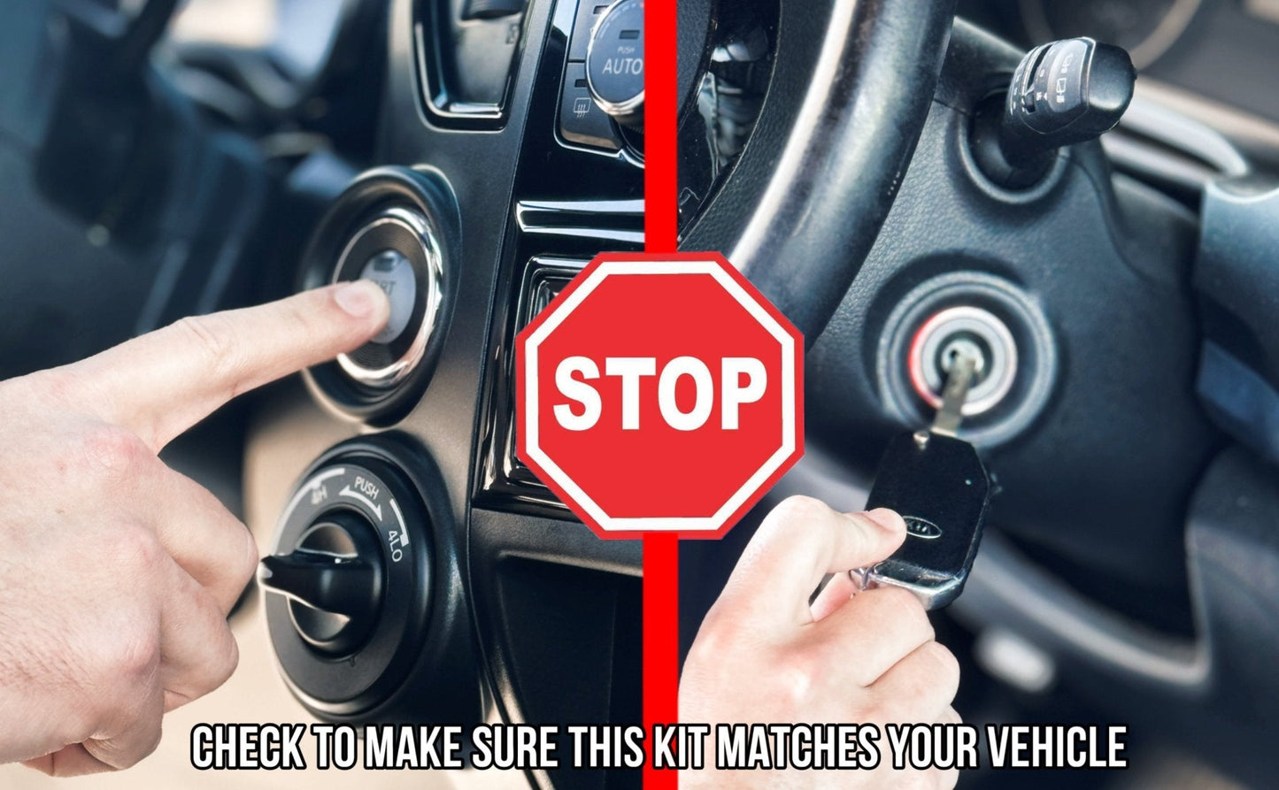 Remote Start For 2018-2025 Jeep Wrangler/2020-2025 Jeep Gladiator w/ or w/o  OEM Keyless Entry- Includes Programmer and (2) Long Range Remote FOBS