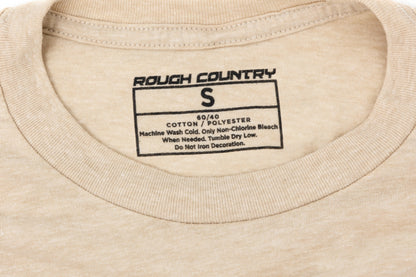 Rough Country T-Shirt | Throwback | Cream | XL