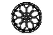 Rough Country 96 Series Wheel | One-Piece | Gloss Black | 20x10 | 8x170 | -19mm