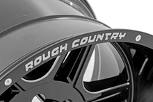 Rough Country 92 Series Wheel | Machined One-Piece | Gloss Black | 18x9 | 6x5.5 | +18mm