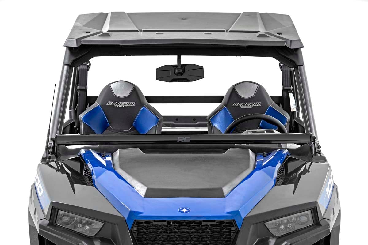 LED Light Kit | Lower Windshield | 50" Black Single Row | Polaris General XP 4 1000 