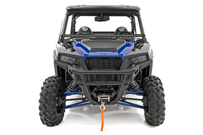 LED Light Kit | Lower Windshield | 50" Black Single Row | Polaris General XP 4 1000 