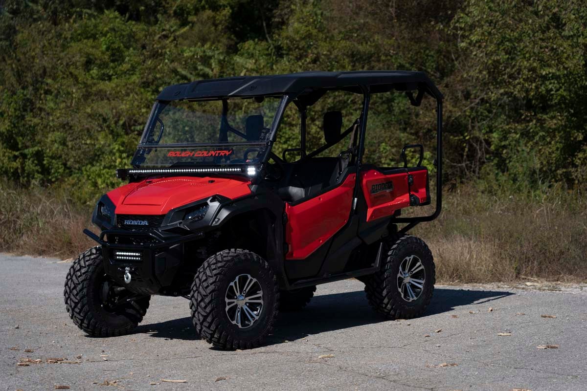 LED Light Kit | Cage Mount | 2" Black Pair | Honda Pioneer 1000 