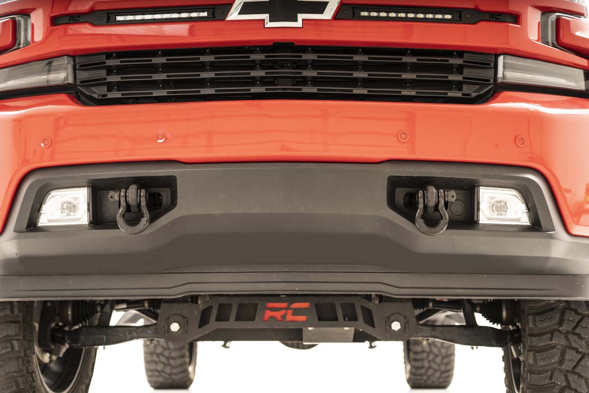 Tow Hook Brackets | D-Ring Combo | Chevy Silverado 1500 2WD/4WD (2019-2022)