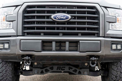 Tow Hook Brackets | D-Ring Combo | Ford F-150 2WD/4WD (2009-2026)