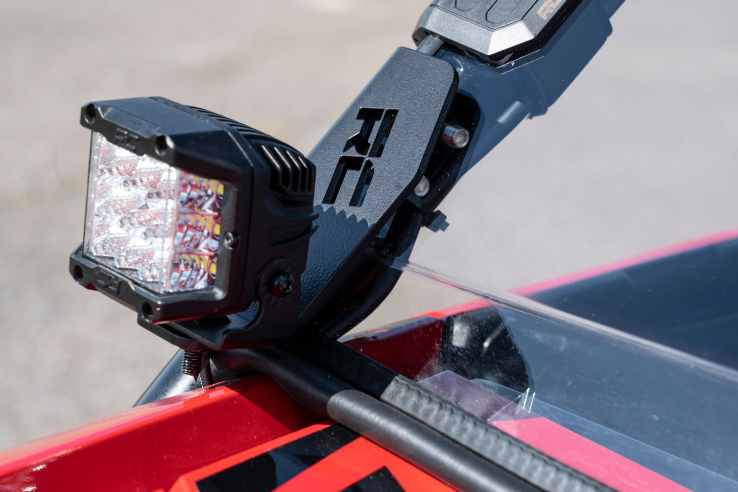 LED Light Kit | Cage Mount | 2" Black Pair | White DRL | Honda Talon 1000 
