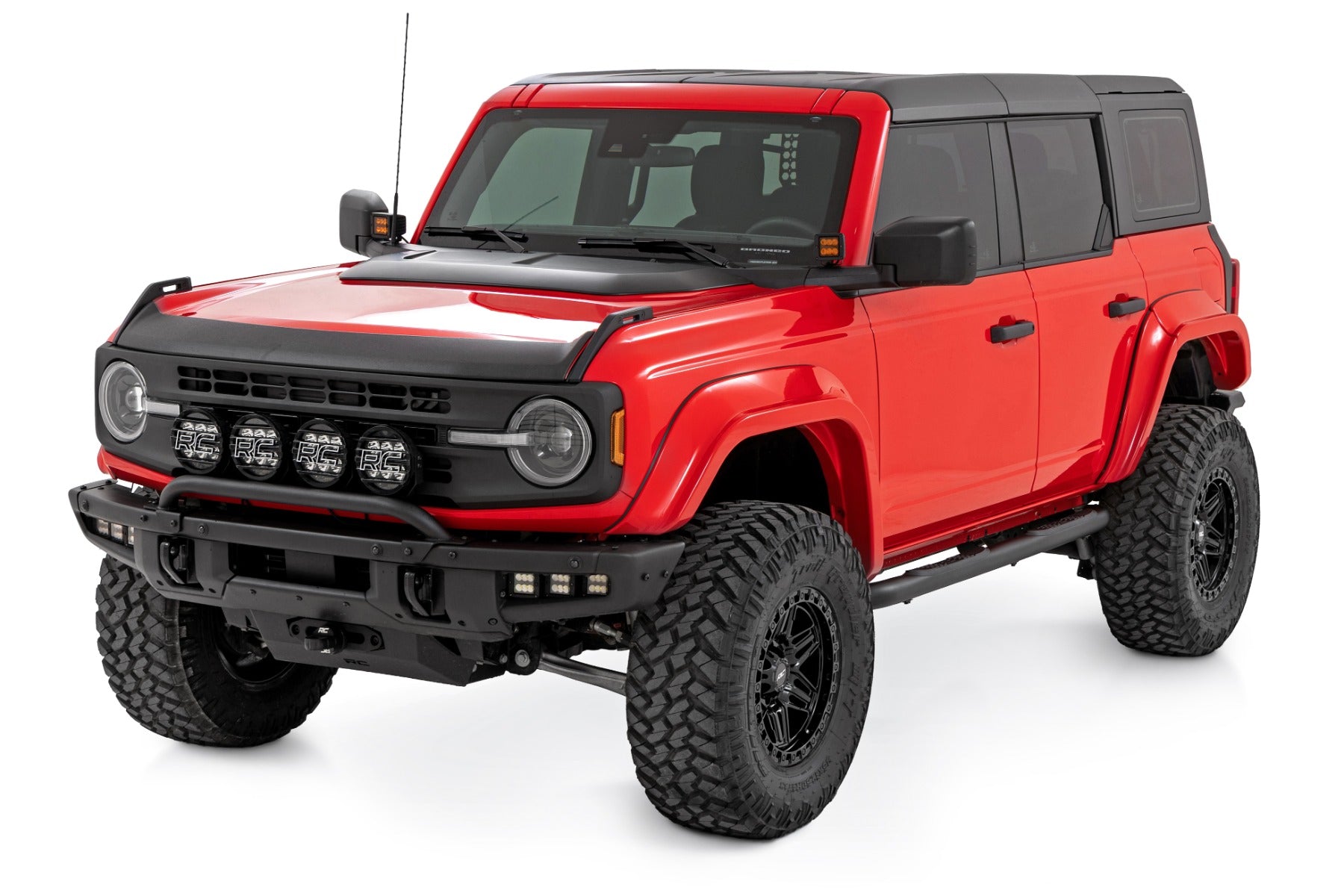Nerf Steps | 3-Inch Tube | 4-Door | Ford Bronco 4WD (2021-2026)
