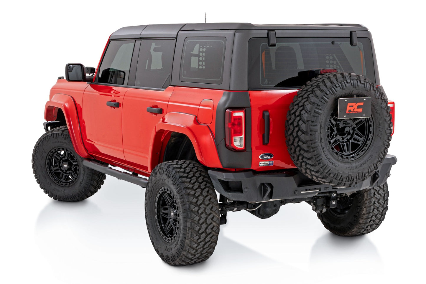 Nerf Steps | 3-Inch Tube | 4-Door | Ford Bronco 4WD (2021-2026)