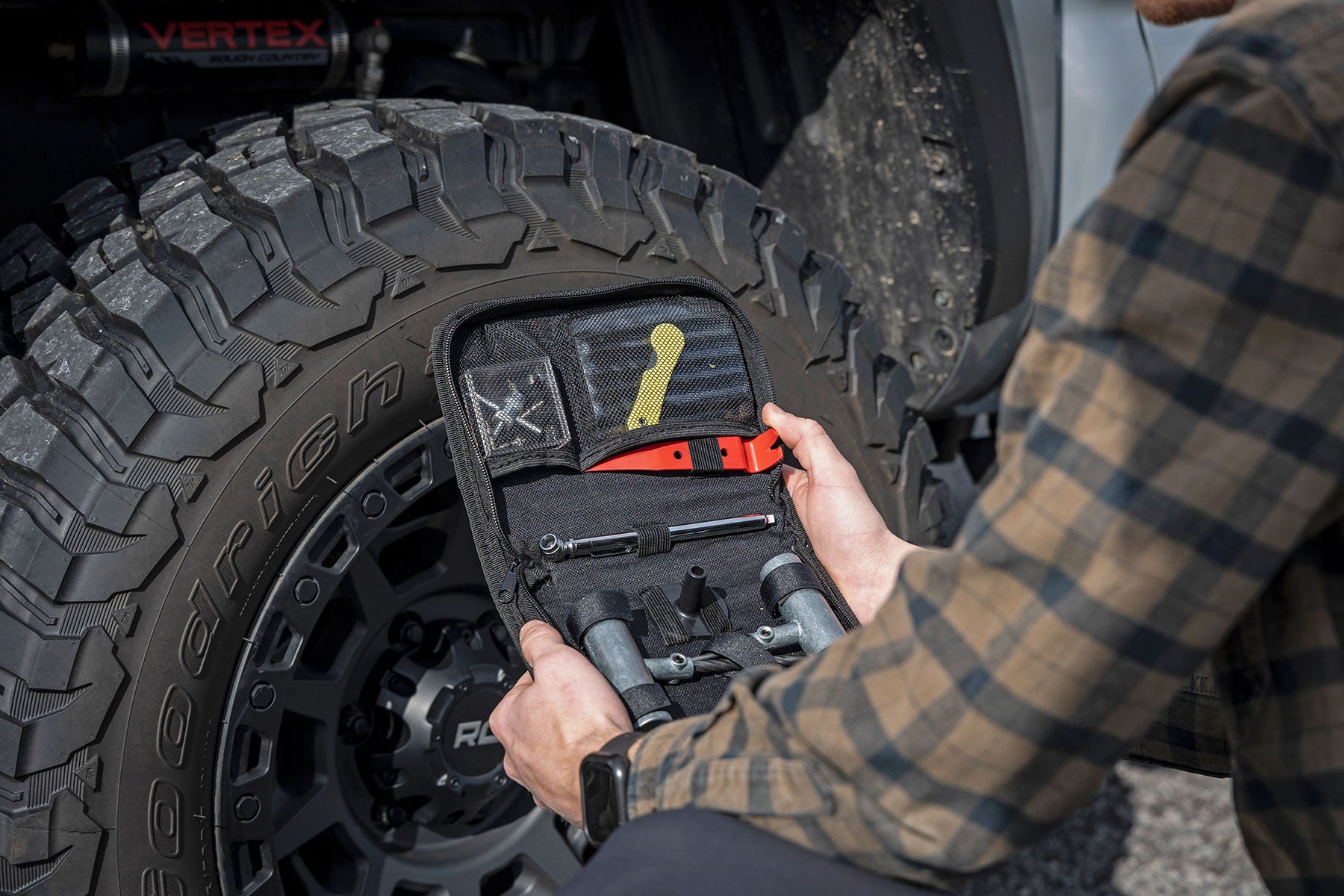 Emergency Tire Repair Kit w/Carrying Case | 39pcs 