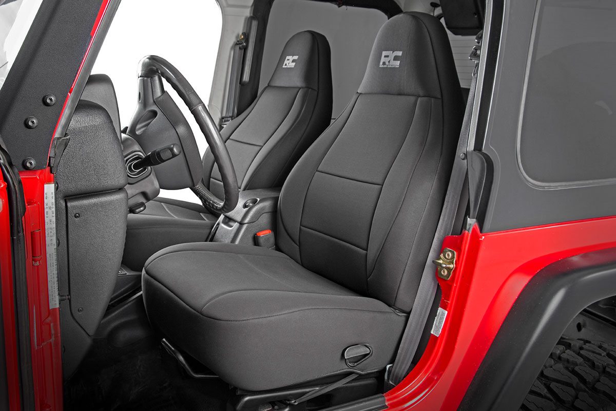Seat Covers | Front and Rear | Jeep Wrangler TJ (03-06)/Wrangler Unlimited (04-06) 