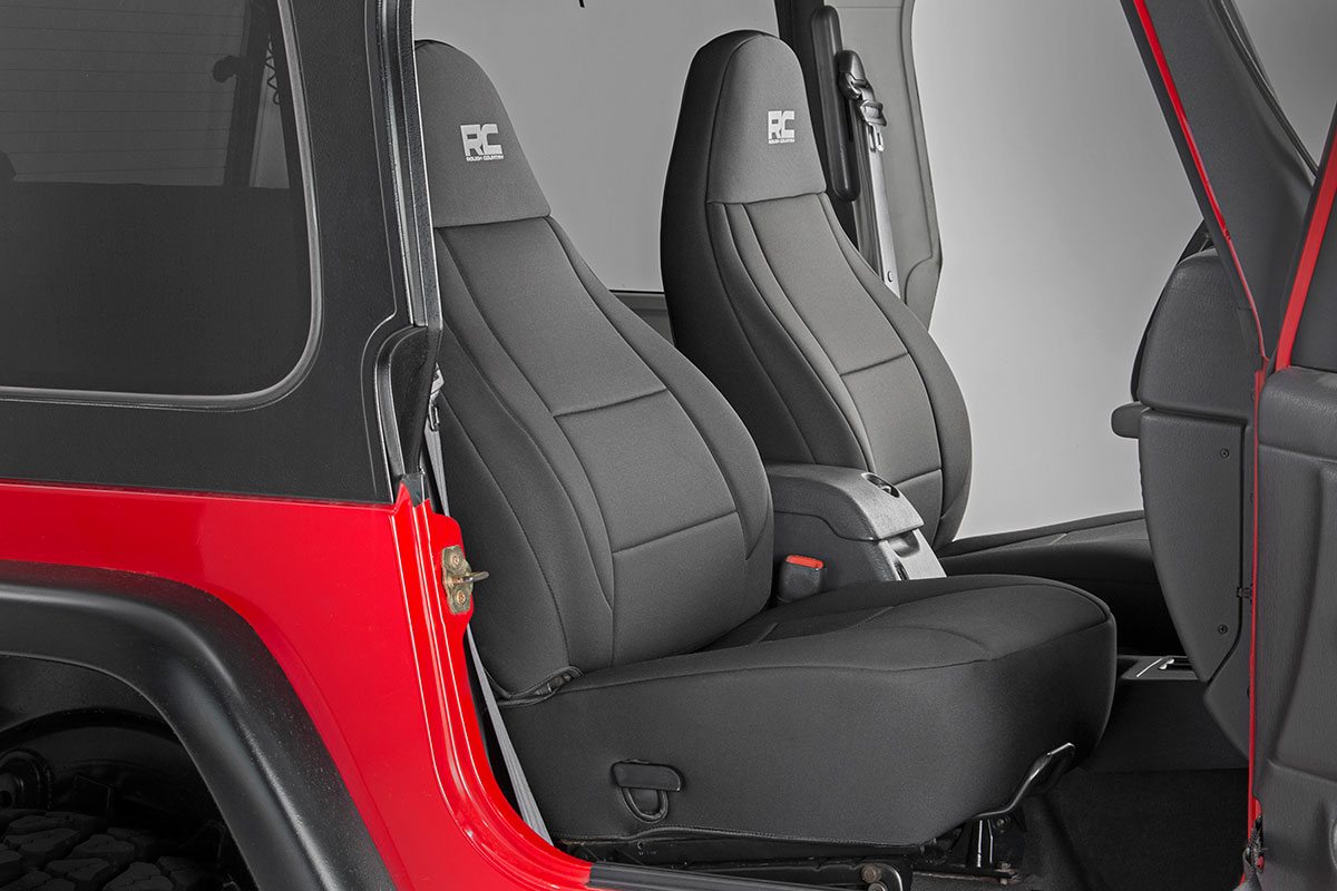Seat Covers | Front and Rear | Jeep Wrangler TJ (03-06)/Wrangler Unlimited (04-06) 
