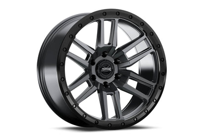 Torque Pritchett | Anthracite w/Black Lip | 18x9 | 6x5.5 | -12mm