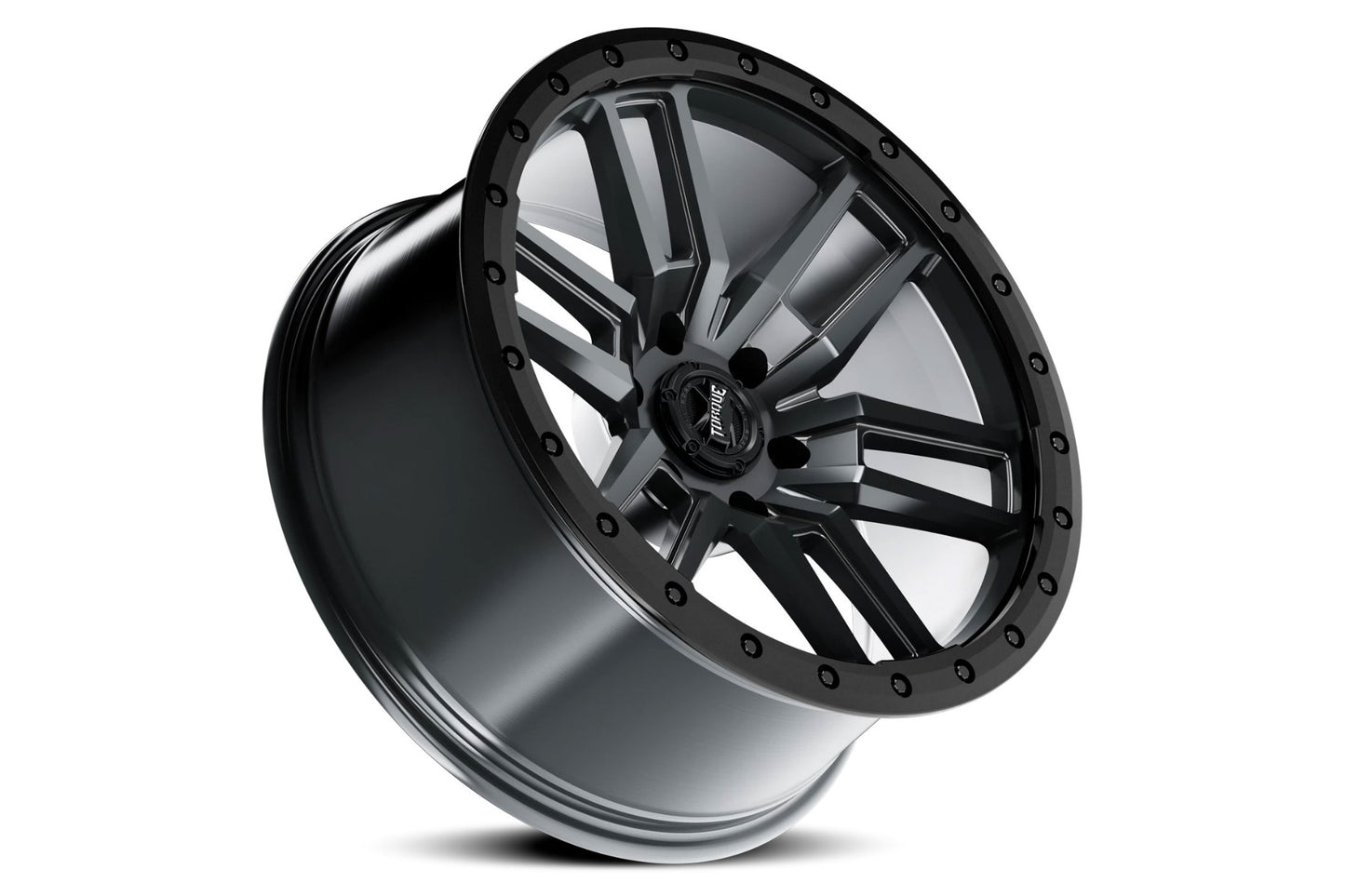 Torque Pritchett | Anthracite w/Black Lip | 18x9 | 6x5.5 | -12mm