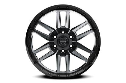 Torque Pritchett | Anthracite w/Black Lip | 18x9 | 6x5.5 | -12mm
