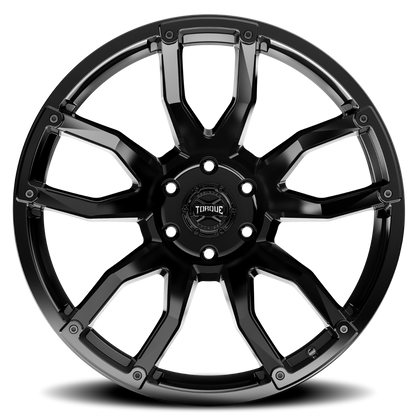 Torque Impact | Satin Black | 20x9 | 8x180 | 0mm