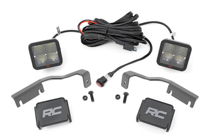 LED Light Kit | Ditch Mount | 2" Spectrum Pair | Spot | Nissan Frontier (22-26)