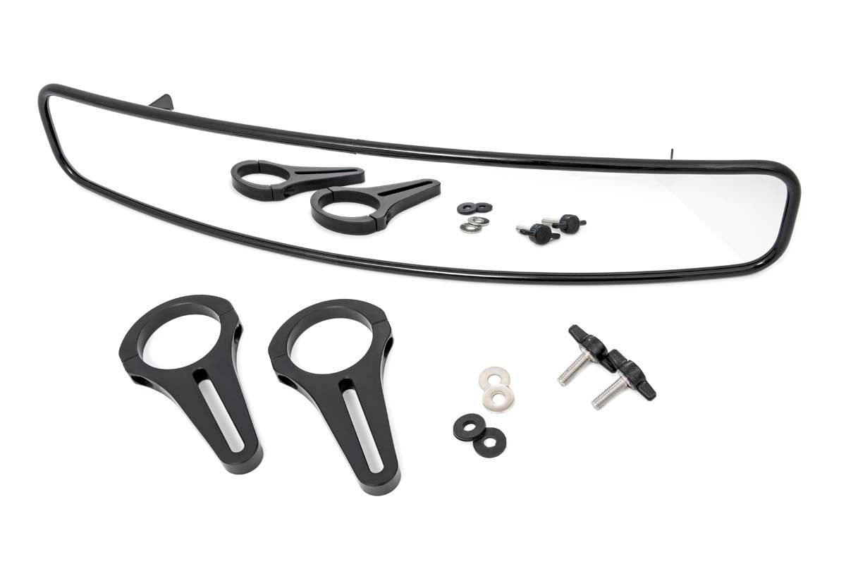 UTV Rear View Mirror | Convex | 17" x 3" | 1.75" Mount