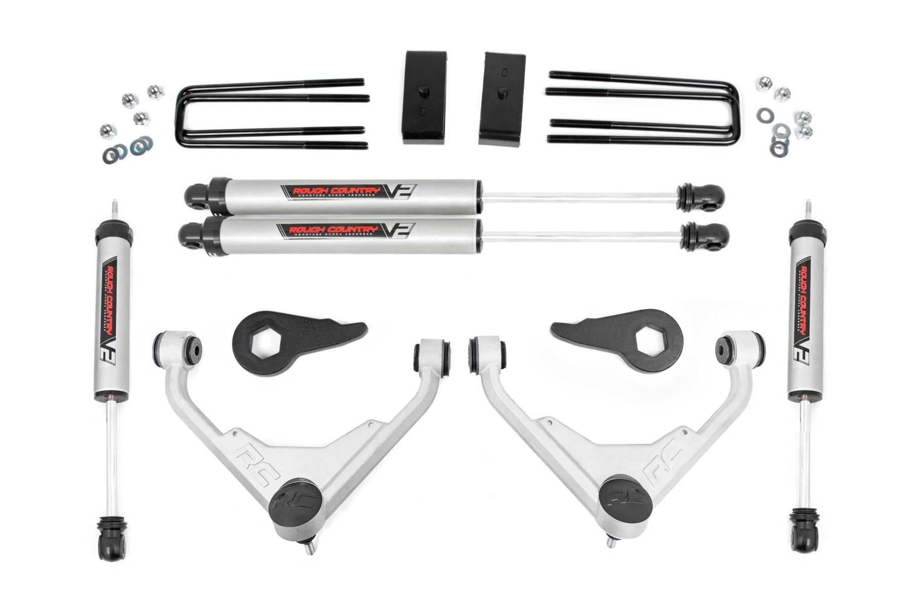 3 Inch Lift Kit | FT Code | V2 | Chevy/GMC 2500HD/3500HD/Suburban 2500/Yukon XL 2500 (01-10)