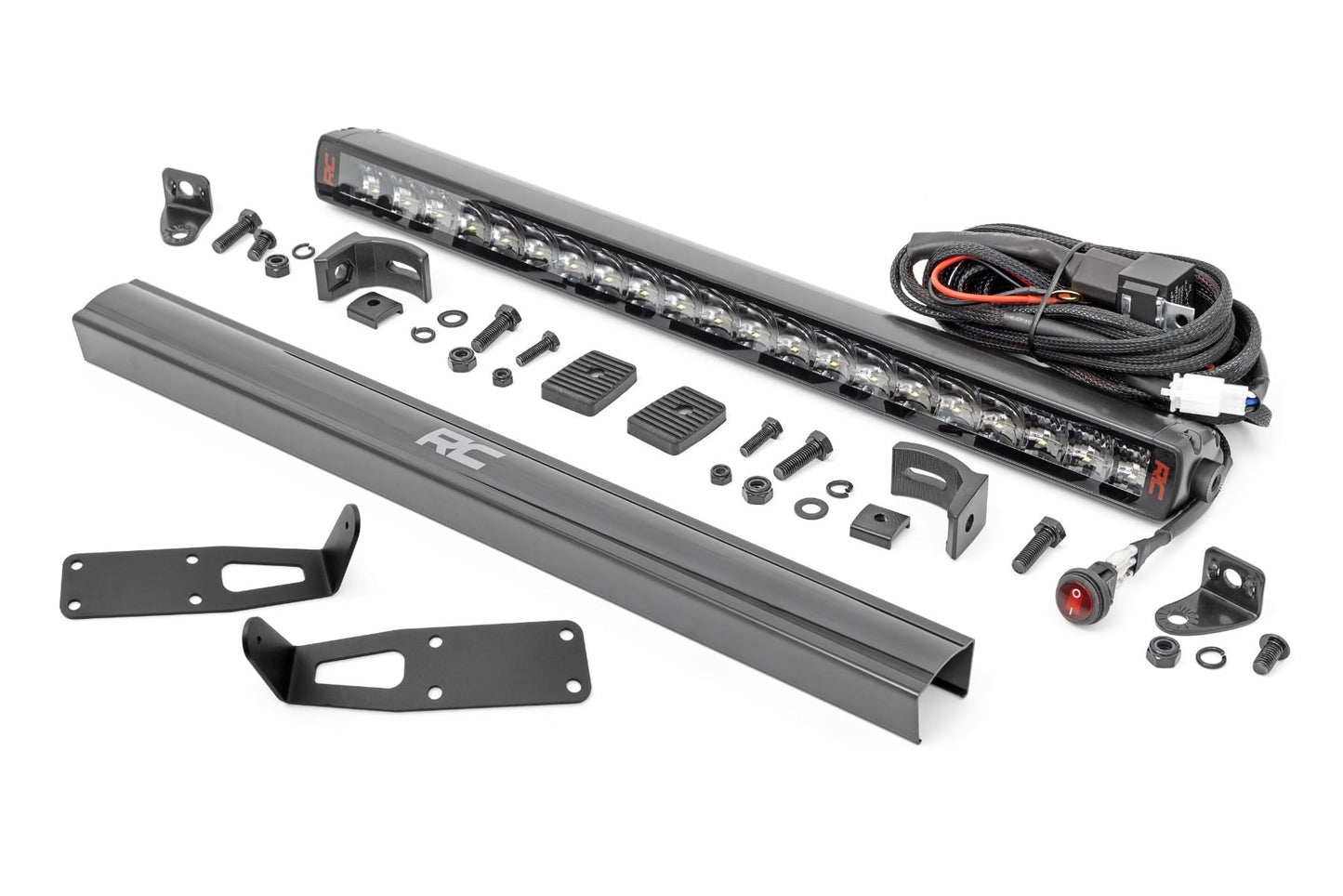 LED Light Kit | Bumper Mount | 20" Spectrum Single Row | Ram 2500 (03-18)/3500 (03-18) 