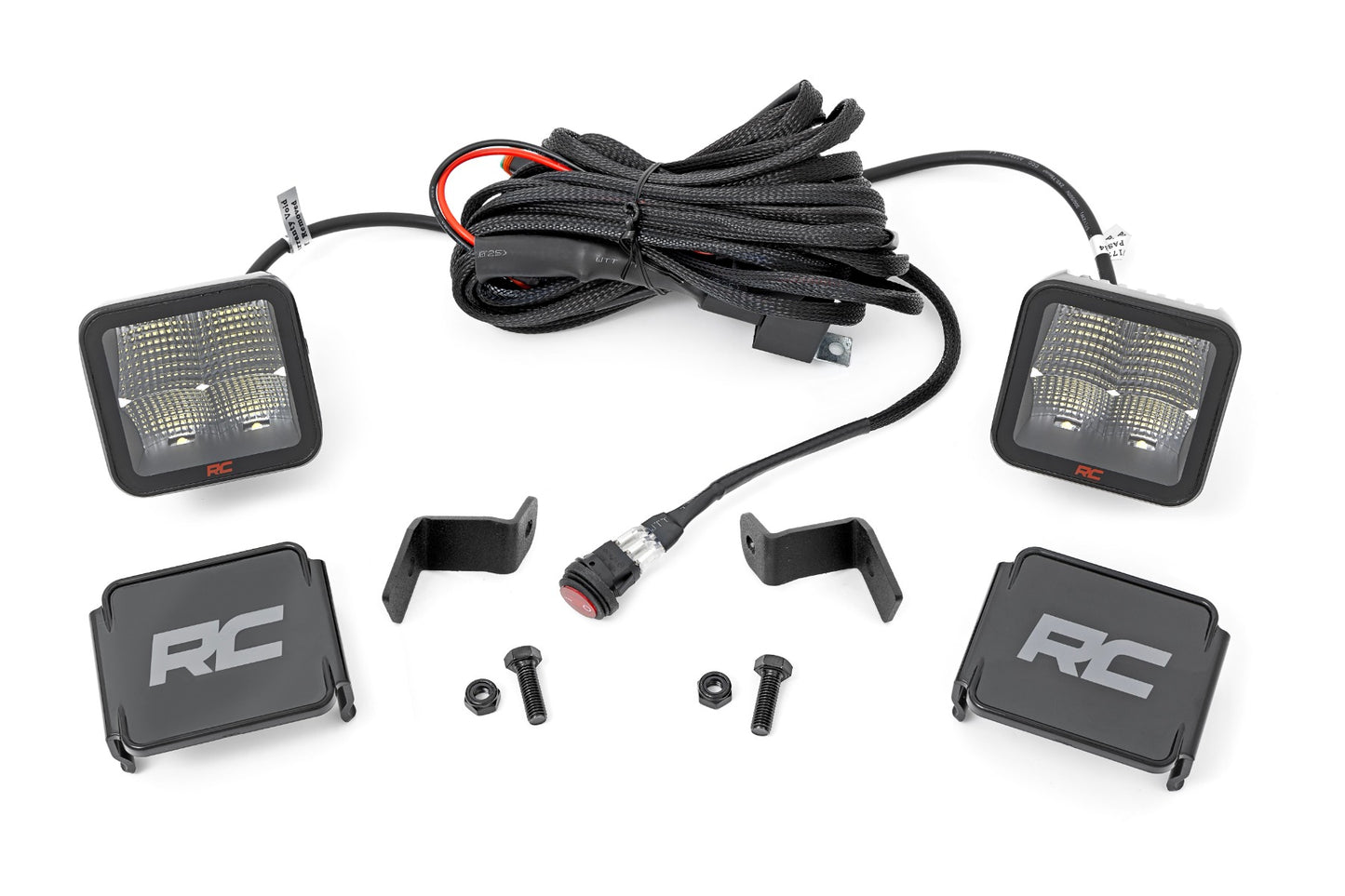 LED Light Kit | Ditch Mount | 2" Spectrum Pair | Spot | Ford F-150 (15-26)/F-150 Lightning (22-26)