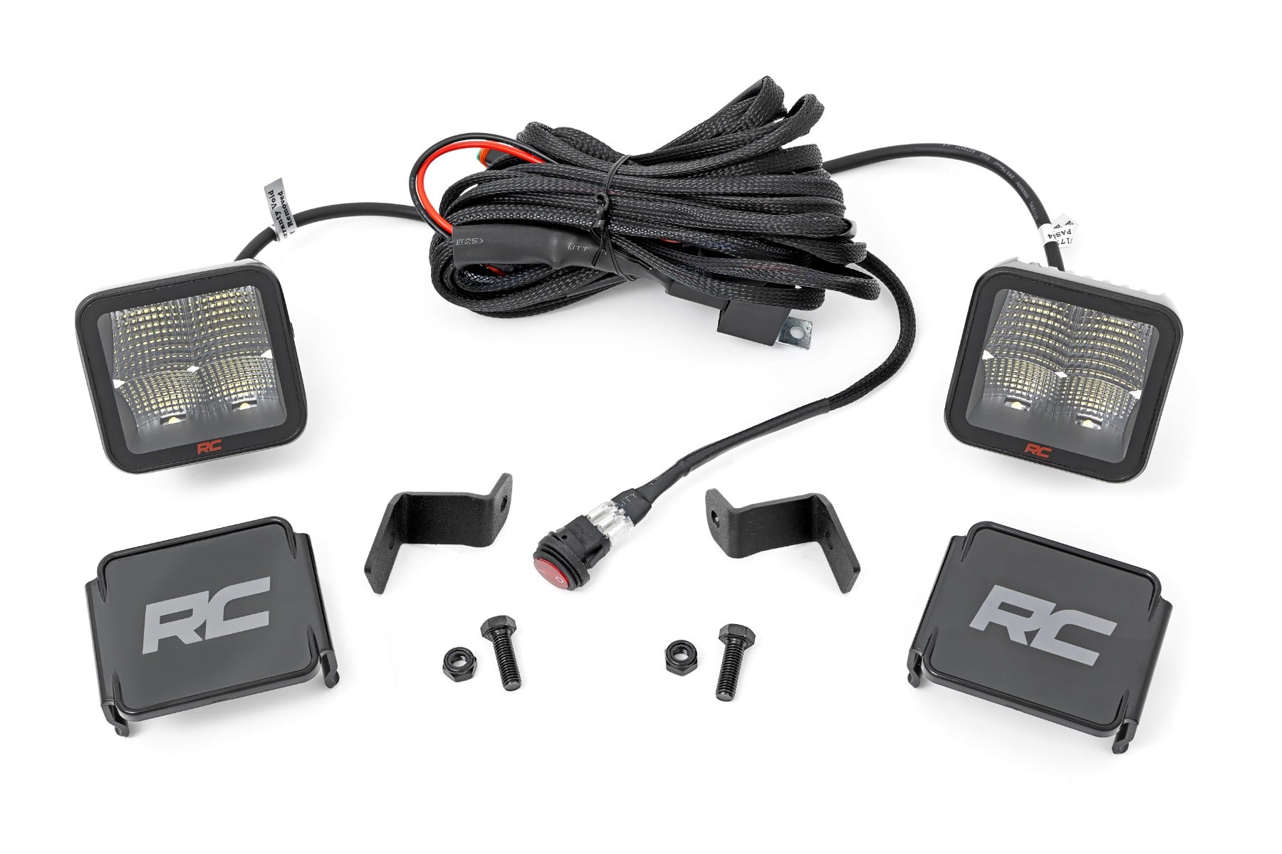 LED Light Kit | Ditch Mount | 2" Spectrum Pair | Spot | Ford F-150 (15-26)/F-150 Lightning (22-26)