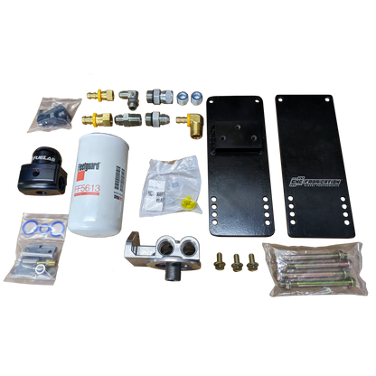 CNCFAB CNC Fabrication 4-Line Feed Valley Mount Fuel Line Kit - 7.3 - view 8