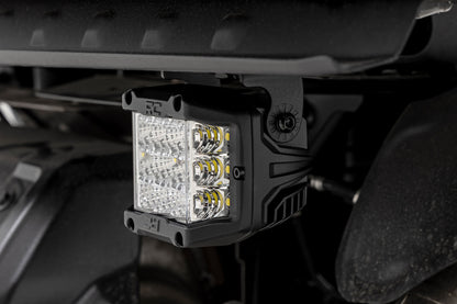 LED Light | Under Bed Mount | 3" Chrome Pair | Wide Angle | Polaris XPEDITION ADV 5 