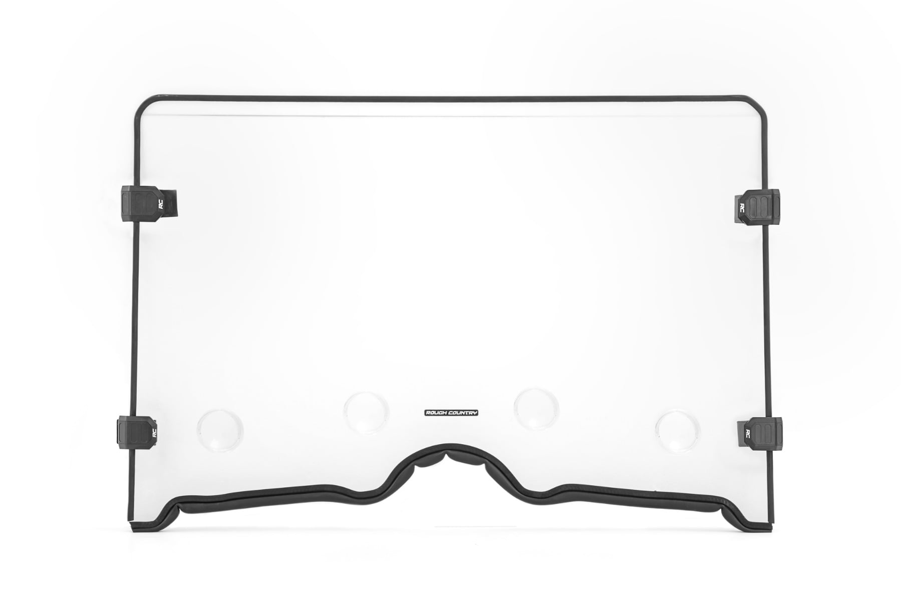 Vented Full Windshield | Scratch Resistant | Yamaha Rhino 450/Rhino 700 